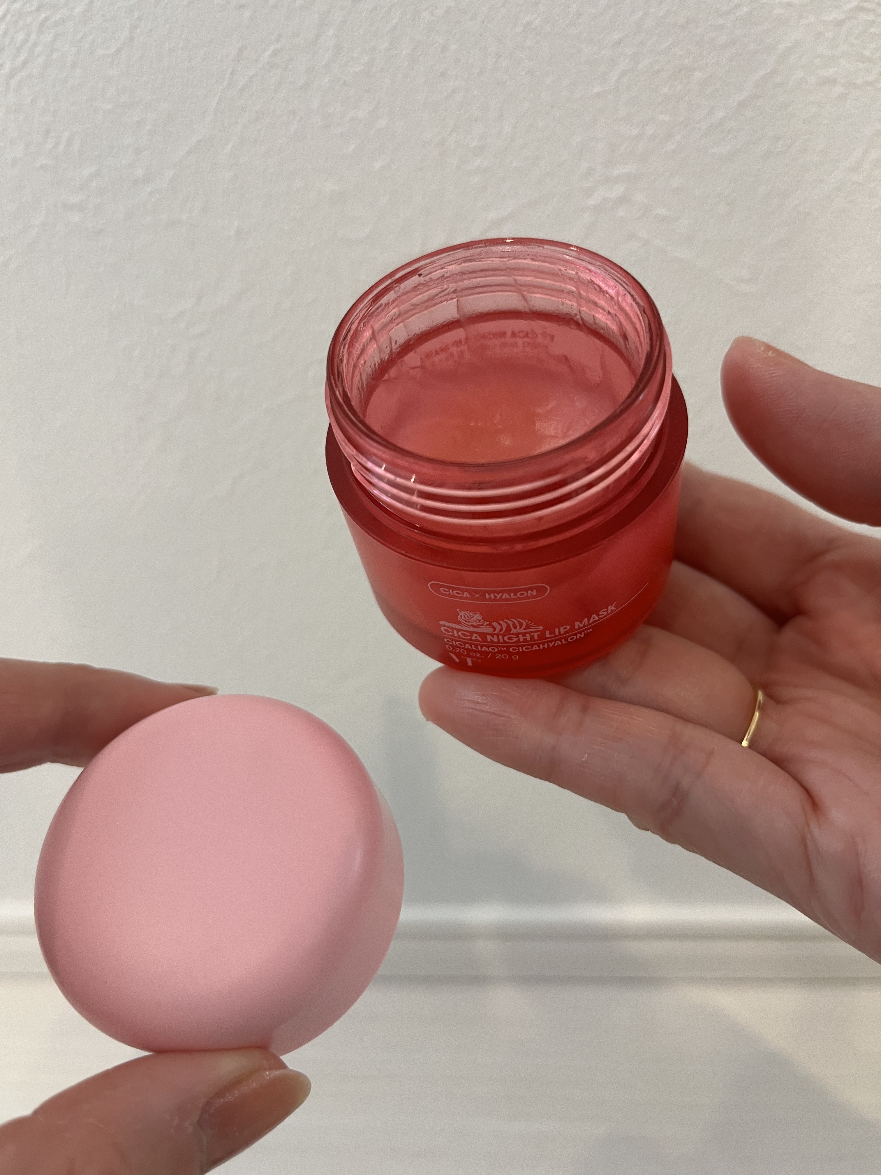 CICA ナイトリップマスク/VT/リップマスクを使ったクチコミ（3枚目）