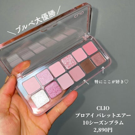 プロ アイ パレット エアー/CLIO/アイシャドウパレットを使ったクチコミ(2枚目)