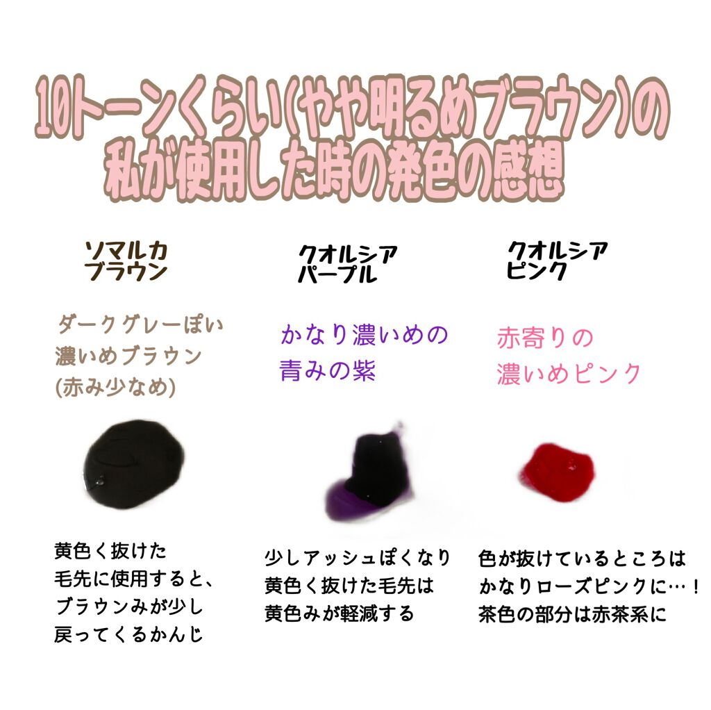 ソマルカ カラーシャンプー/カラーチャージ/SOMARCA/サロンシャンプーを使ったクチコミ(3枚目)