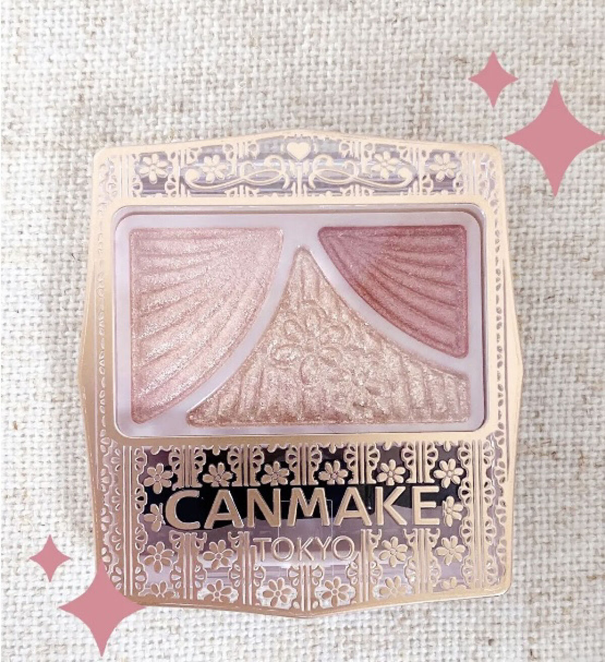 ジューシーピュアアイズ/キャンメイク/アイシャドウパレットを使ったクチコミ（1枚目）