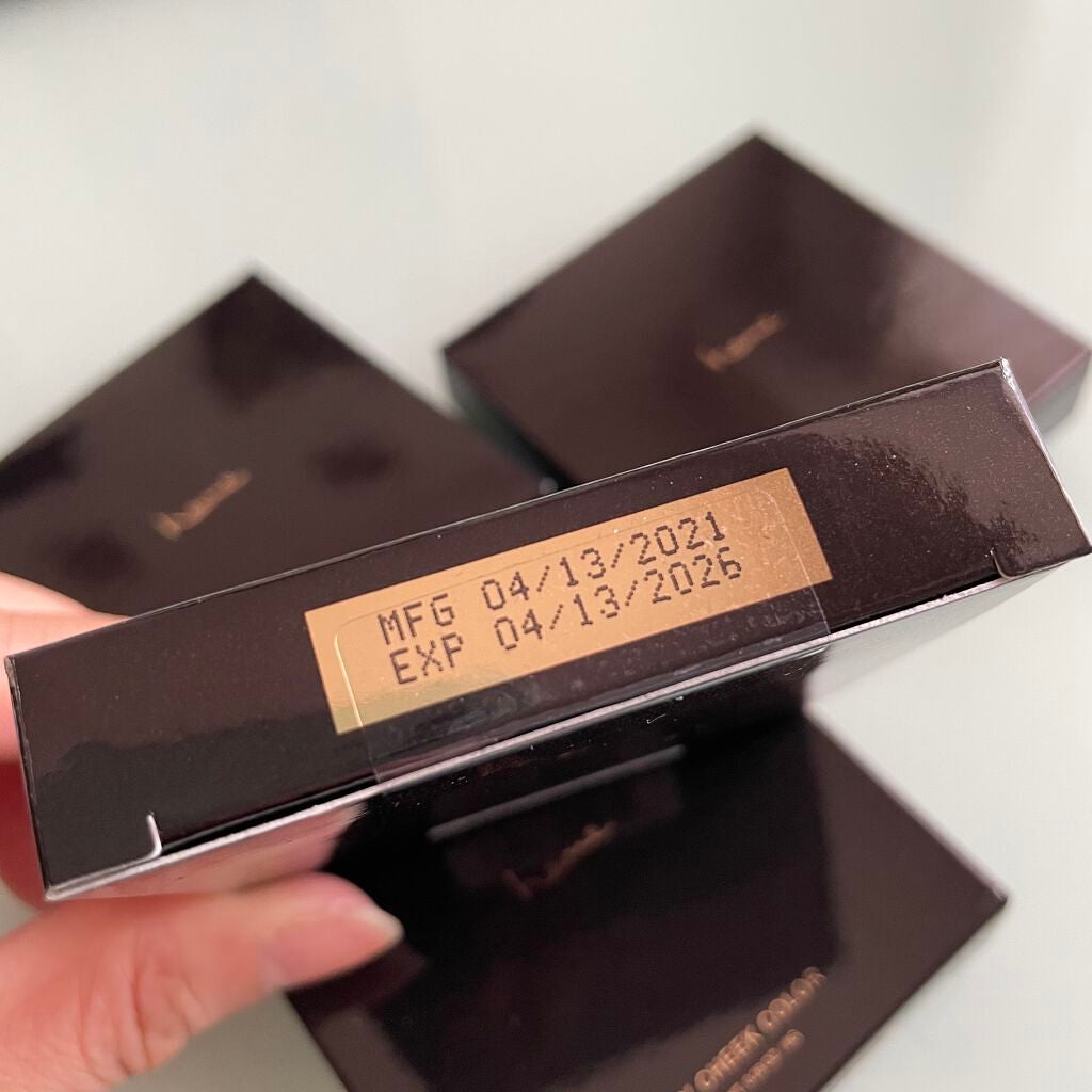 DEWY CHEEK COLOR/heme/パウダーチークを使ったクチコミ(5枚目)