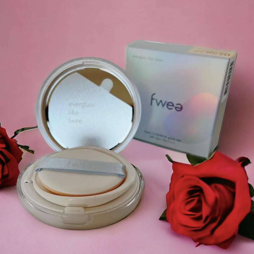 フィークッションガラス/fwee/クッションファンデーションを使ったクチコミ（1枚目）