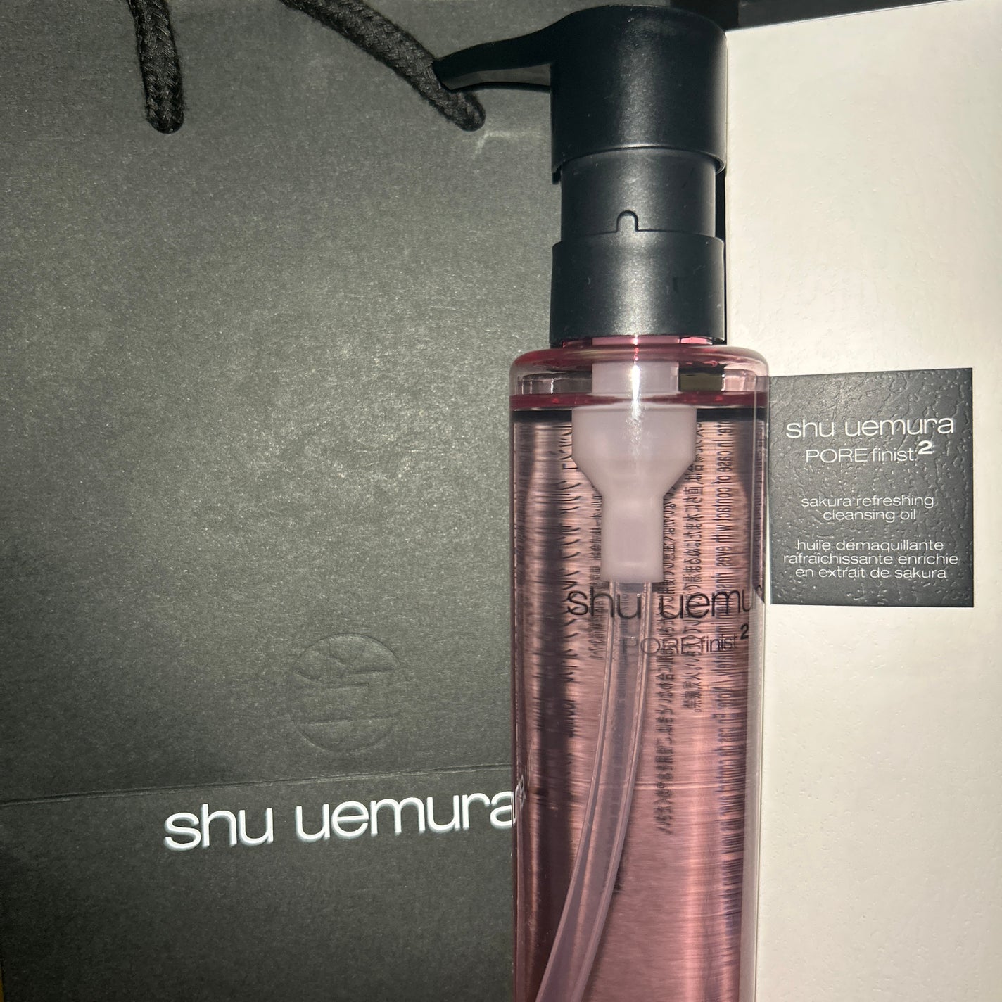 フレッシュ クリア サクラ クレンジング オイル/shu uemura/オイルクレンジングを使ったクチコミ(1枚目)