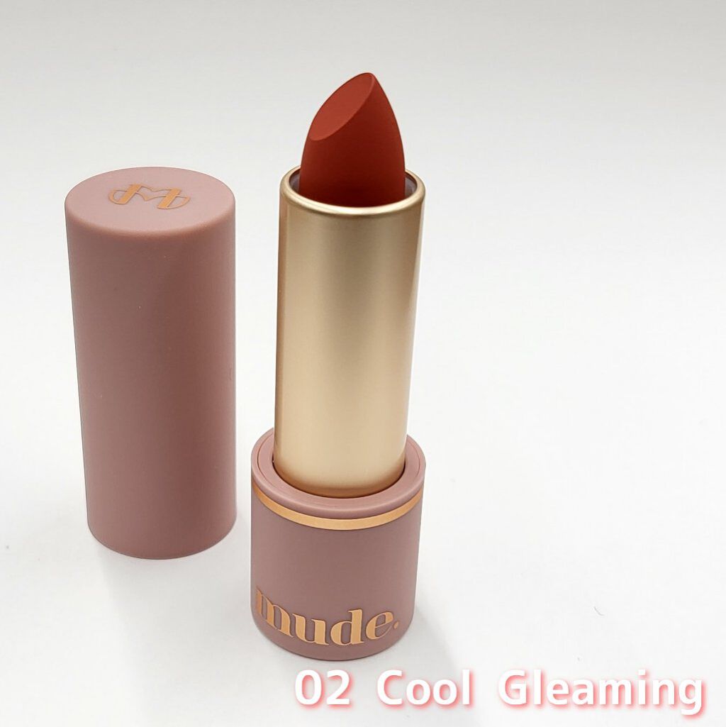 インスパイアマットリップ/mude./口紅を使ったクチコミ（3枚目）