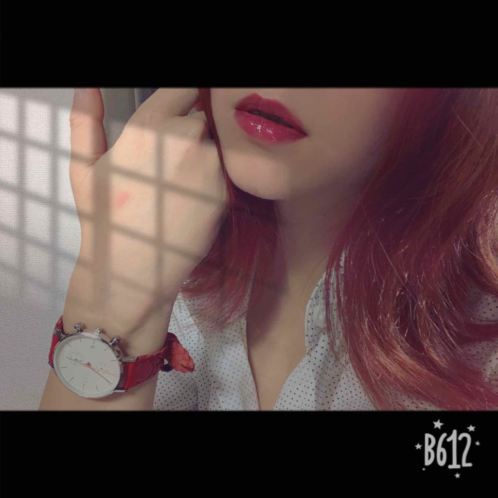 ルージュ アンリミテッド/shu uemura/口紅を使ったクチコミ（3枚目）