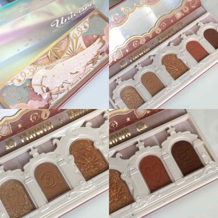 ユニコーンシリーズ アイシャドウパレット ♯ドリーミーパリ/FlowerKnows/アイシャドウパレットを使ったクチコミ(2枚目)