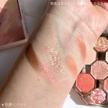 シークレットガーデンパレット #ティーパーティー (GENTLE SUNSHINE COLLECTION)/DEAR DAHLIA/マルチパレットを使ったクチコミ(5枚目)