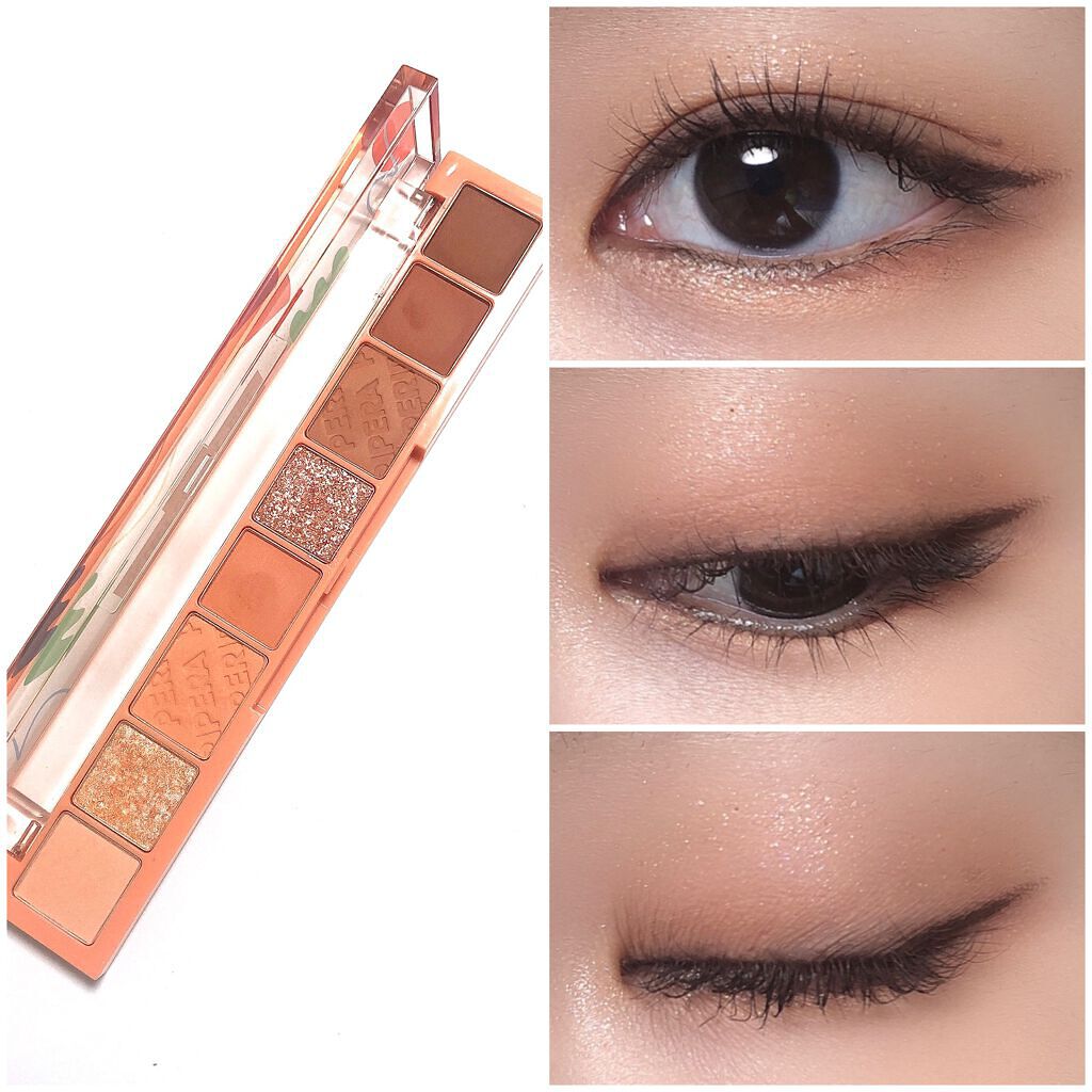 All Take Mood Cheek Palette/PERIPERA/パウダーチークを使ったクチコミ(4枚目)