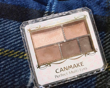 パーフェクトマルチアイズ/キャンメイク/アイシャドウパレットを使ったクチコミ(1枚目)