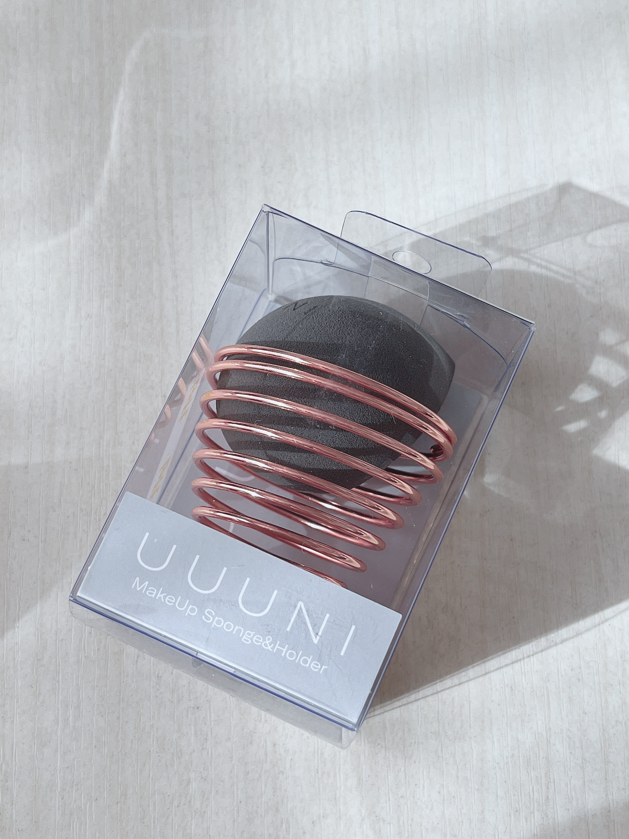 メイクアップスポンジ&ホルダー/UUUNI/その他化粧小物を使ったクチコミ（3枚目）