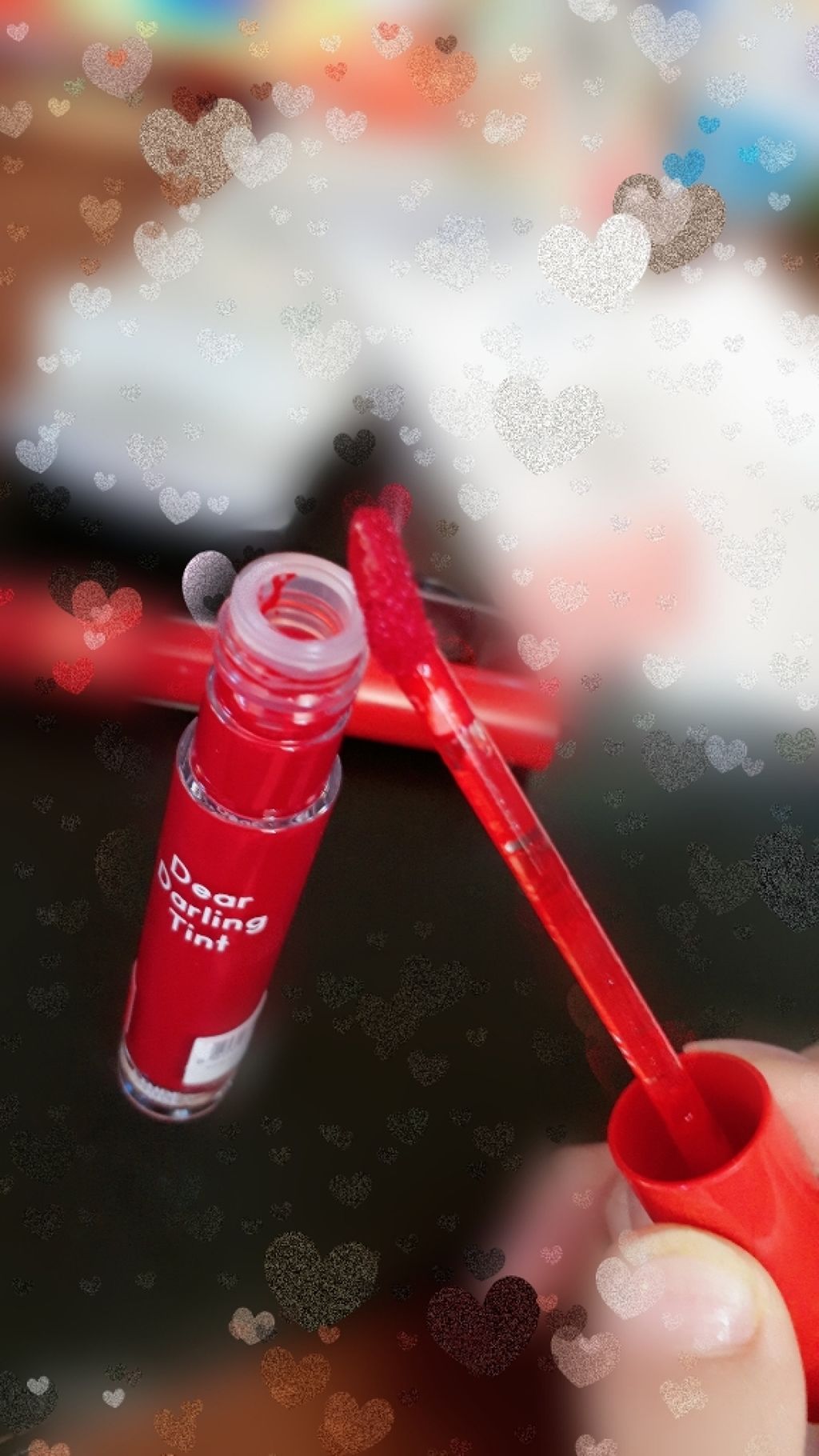 ディアダーリン ウォータージェルティント/ETUDE/リップティントを使ったクチコミ（3枚目）