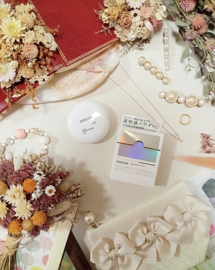 クリアランクアップパウダー/COSCOS/プレストパウダーを使ったクチコミ(1枚目)