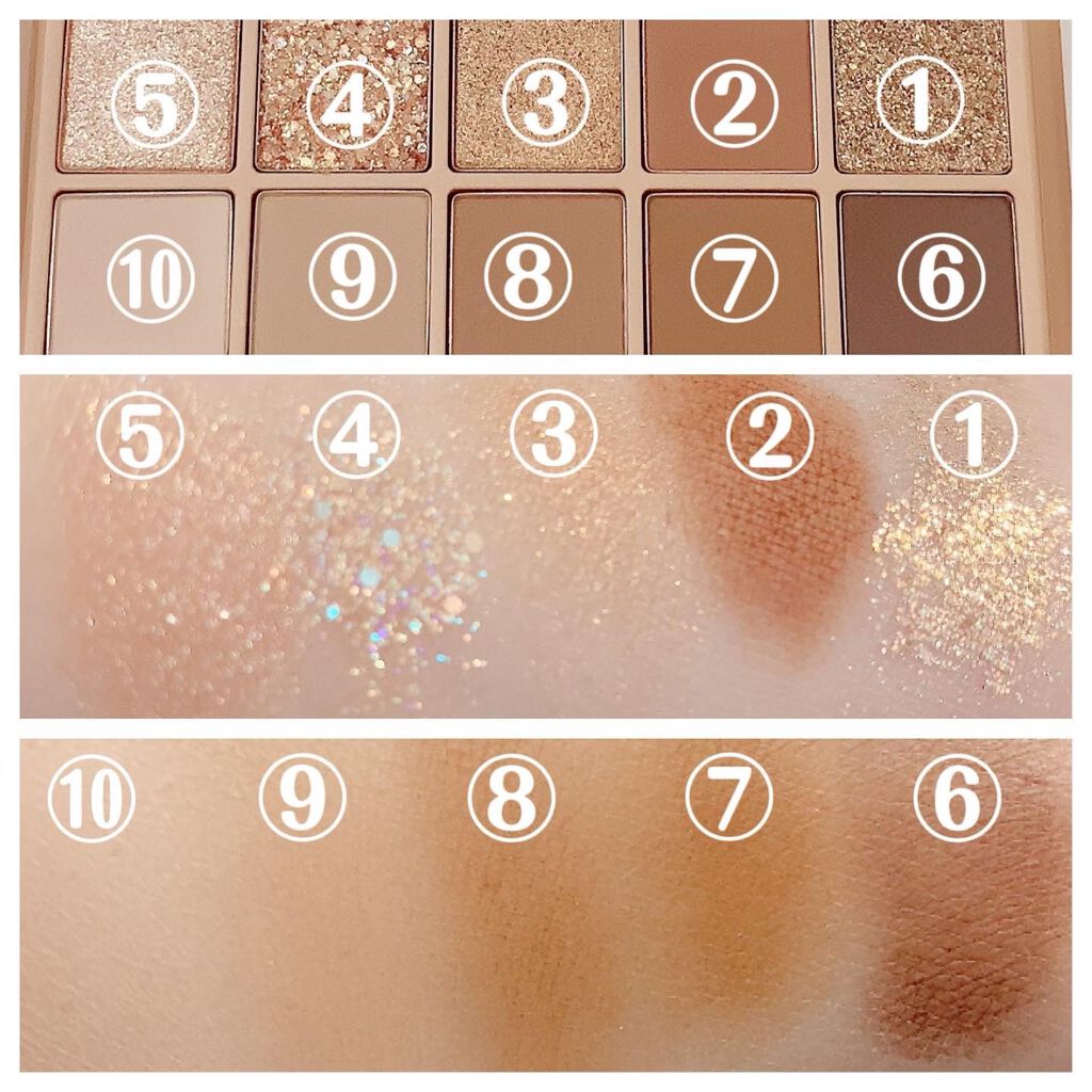 ベターザンパレット/rom&nd/アイシャドウパレットを使ったクチコミ(2枚目)