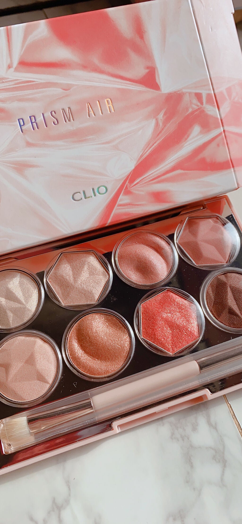 プリズム エアー ハイライター/CLIO/パウダーハイライトを使ったクチコミ(4枚目)
