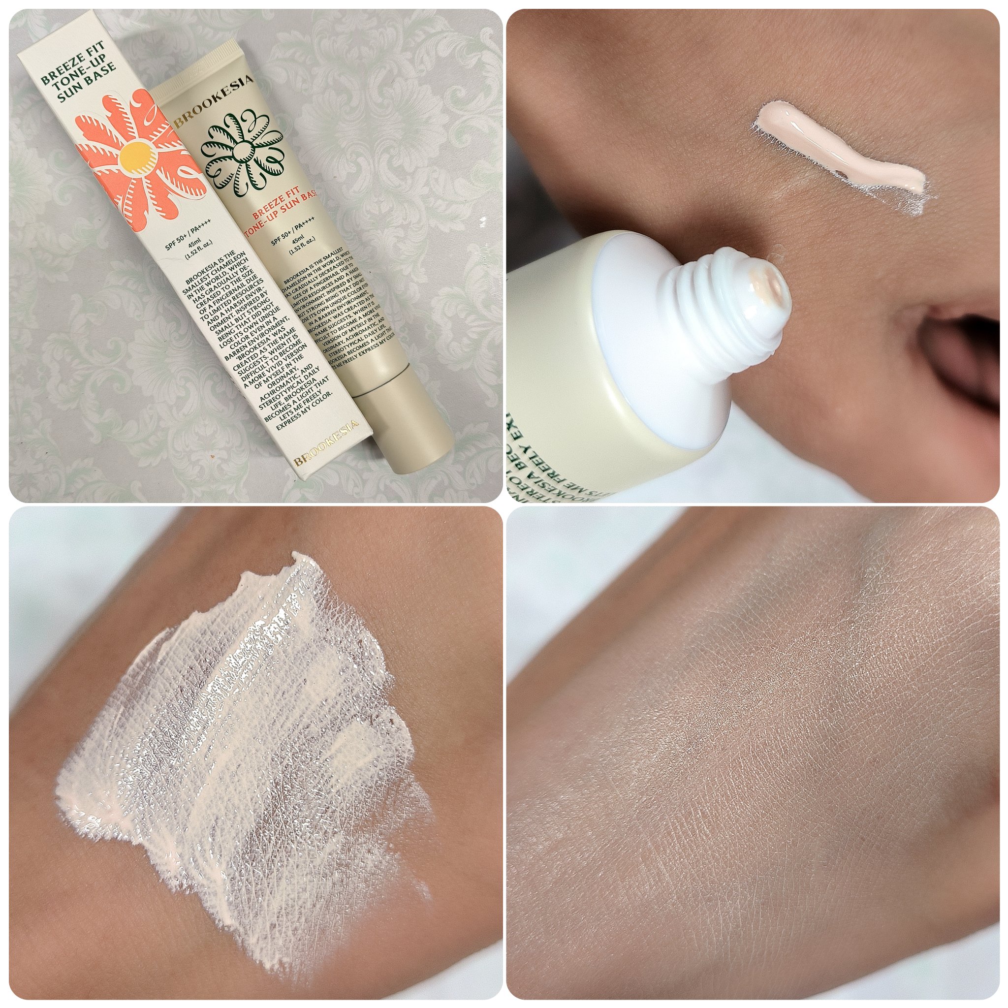 ブリーズフィット トーンアップ サンベース/BROOKESIA/日焼け止めクリームを使ったクチコミ（2枚目）