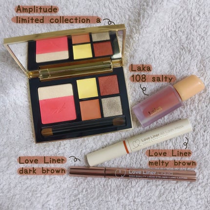 コンスピキュアス アイ&チークカラーパレット リミテッドコレクション a/Amplitude/アイシャドウパレットを使ったクチコミ(1枚目)