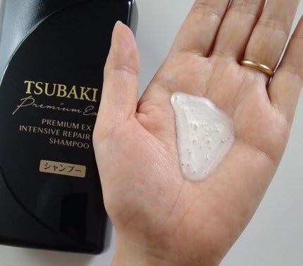 プレミアムEX インテンシブリペア <シャンプー>/コンディショナー<ヘアトリートメント> /TSUBAKI/市販シャンプーを使ったクチコミ(2枚目)