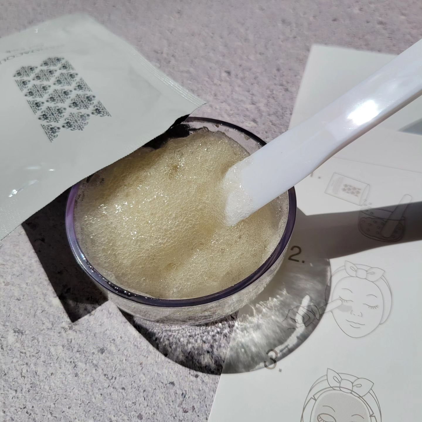 炭酸ジェルパック/NANO ACQUA/洗い流すパック・マスクを使ったクチコミ（3枚目）