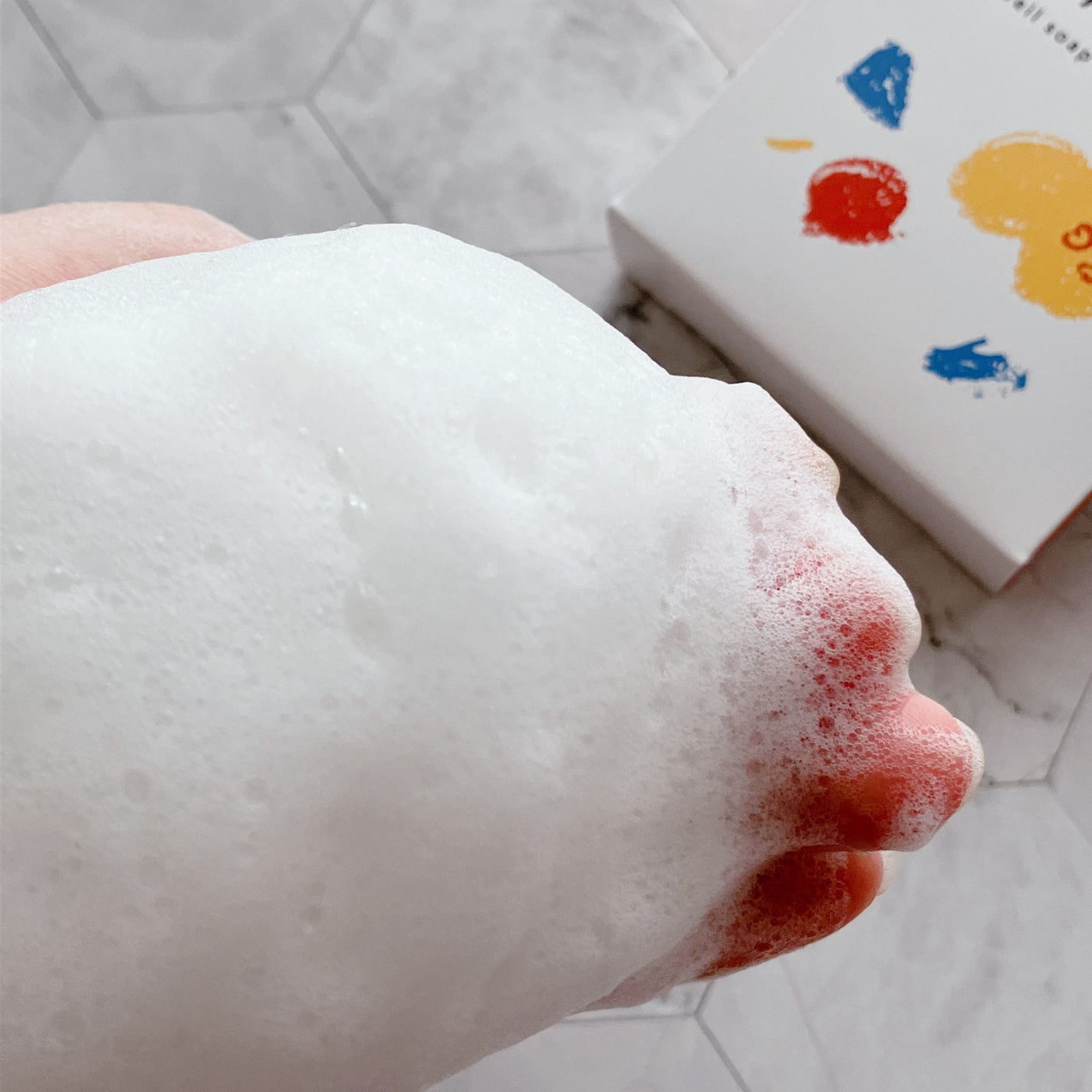 モイストヴェールソープ/anone baby/ボディ石鹸を使ったクチコミ(4枚目)