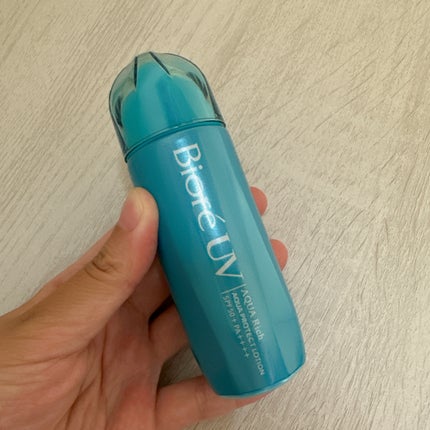 ビオレUV アクアリッチ アクアプロテクトローション(水層パック)/ビオレ/日焼け止めローションを使ったクチコミ(1枚目)