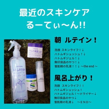 ハトムギ化粧水(ナチュリエ スキンコンディショナー R )/ナチュリエ/化粧水を使ったクチコミ（2枚目）