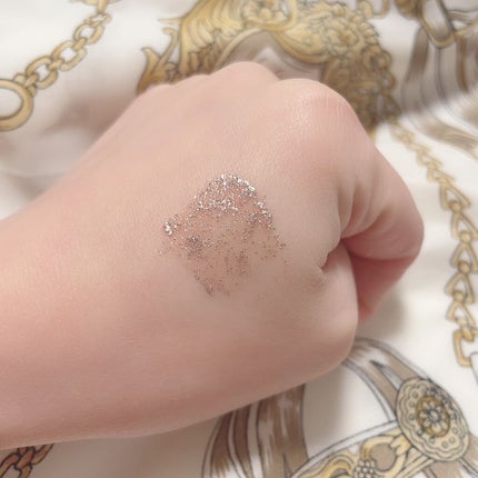 グリッターイルミネーションライナー 01 ピンクベージュ/CipiCipi/リキッドアイライナーを使ったクチコミ(3枚目)