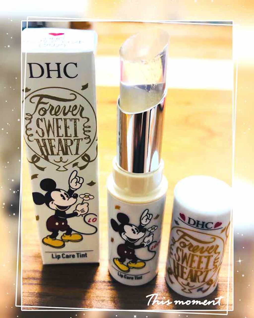 リップケアティント クリア［ミッキー］/DHC/リップクリームを使ったクチコミ（1枚目）