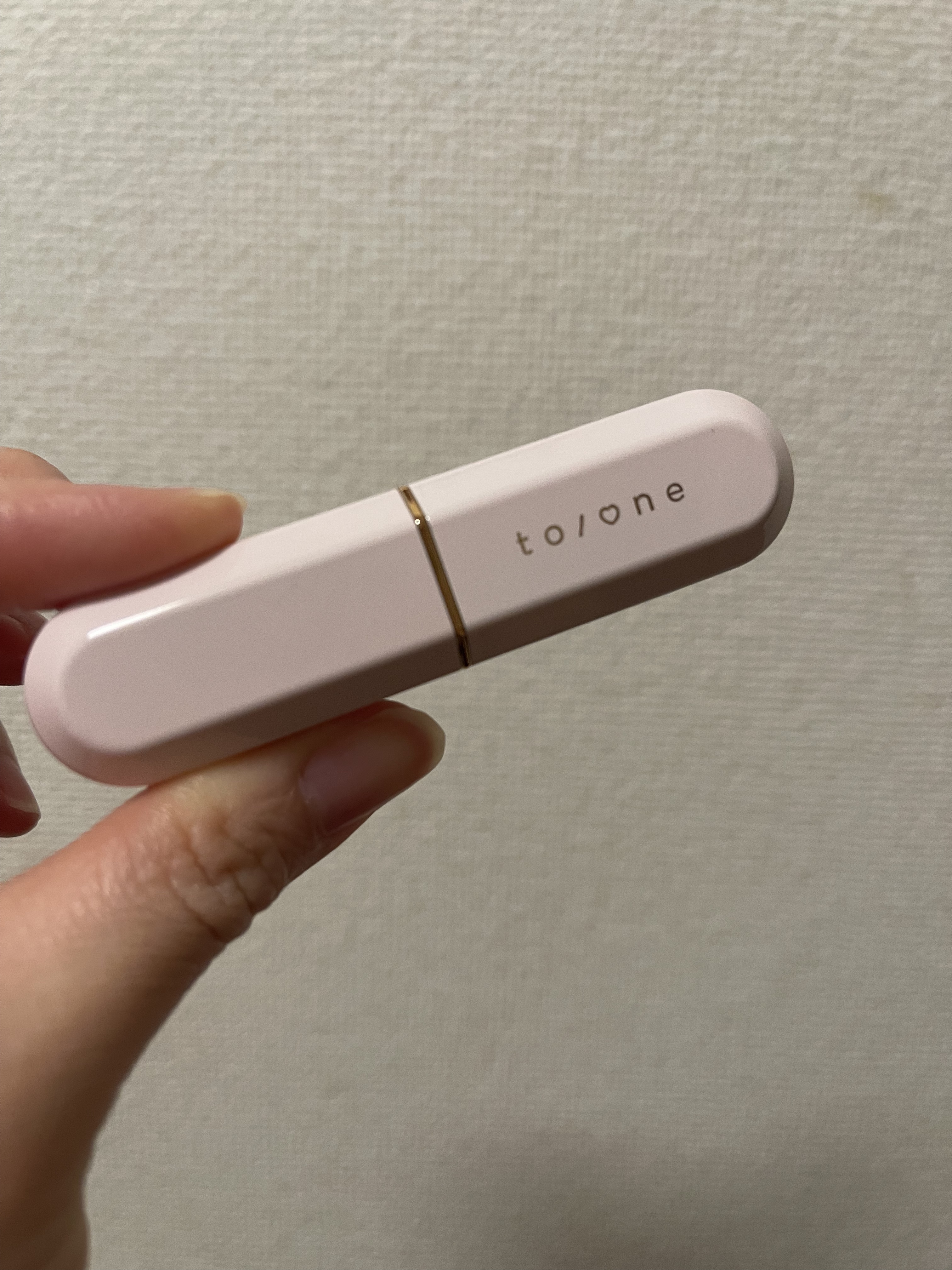 トーン カラー ブロッサム EX02（限定）/to/one/口紅を使ったクチコミ（3枚目）