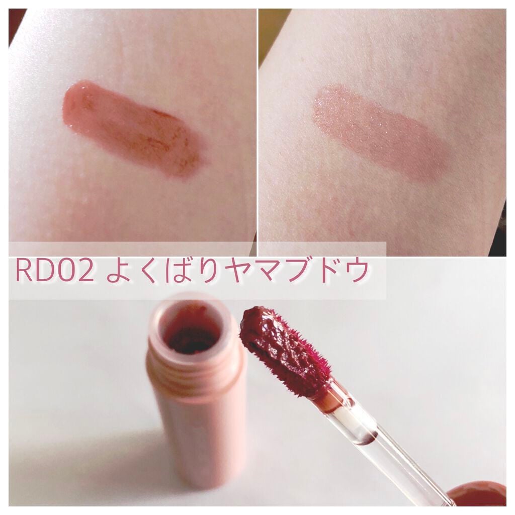 アピュー ジューシーパン スパークリングティント/A’pieu/口紅を使ったクチコミ(2枚目)