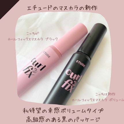 カールフィックスマスカラ/ETUDE/マスカラを使ったクチコミ(2枚目)