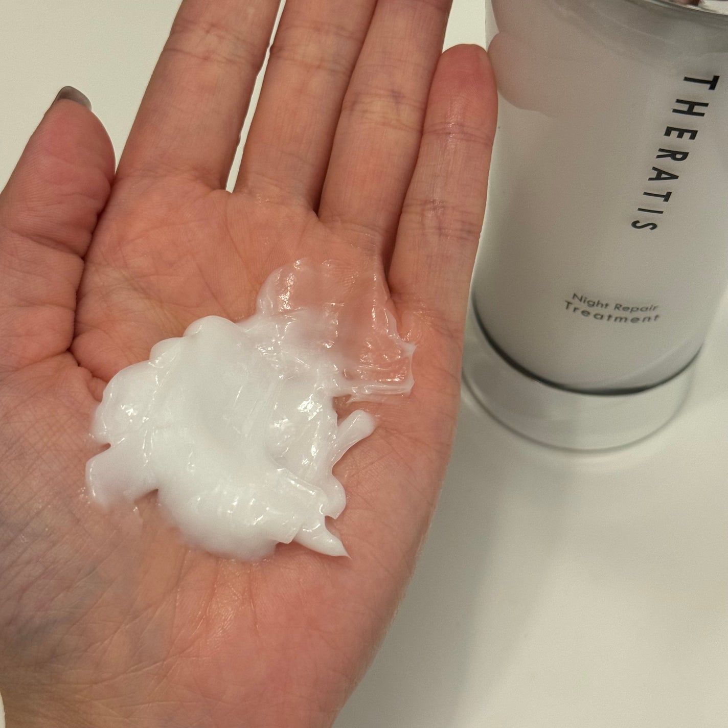 ナイトリペア シャンプー/ヘアトリートメント/THERATIS/シャンプー・コンディショナーを使ったクチコミ(3枚目)