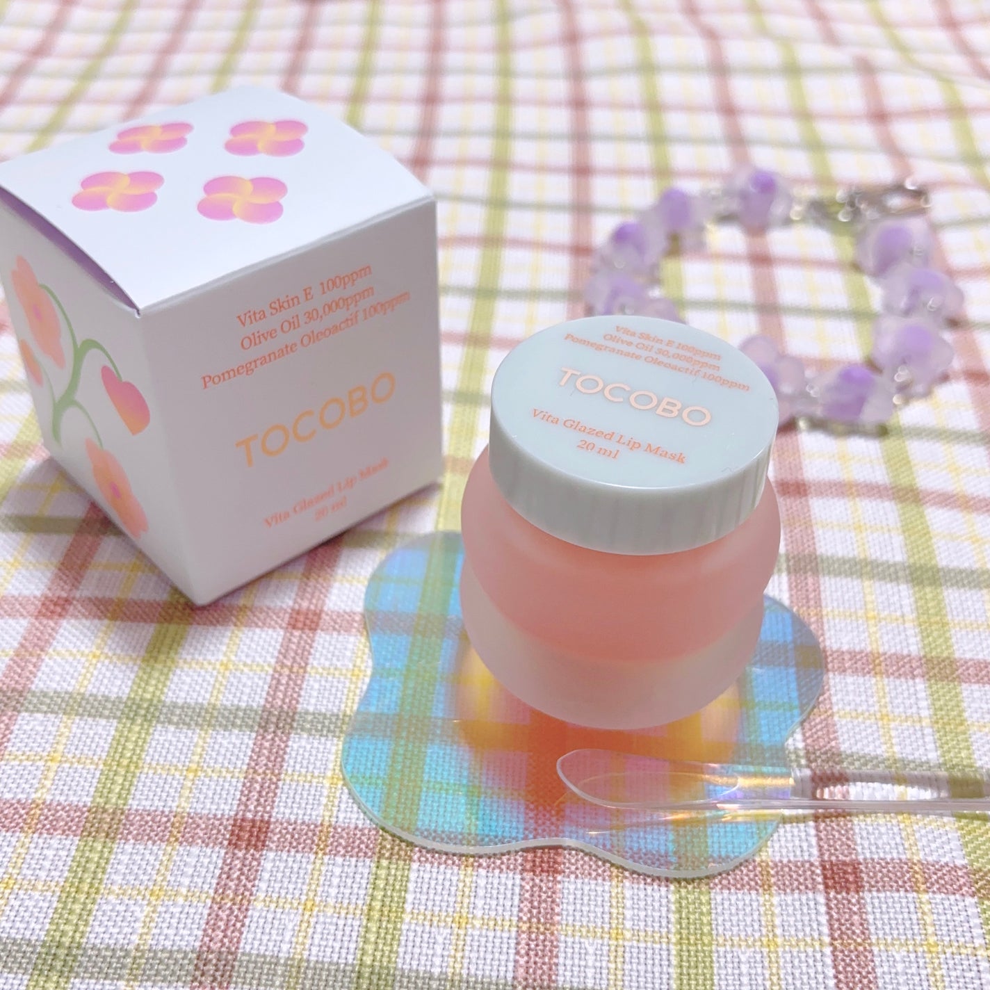 ビタグレーズドリップマスク/TOCOBO/リップマスクを使ったクチコミ(1枚目)