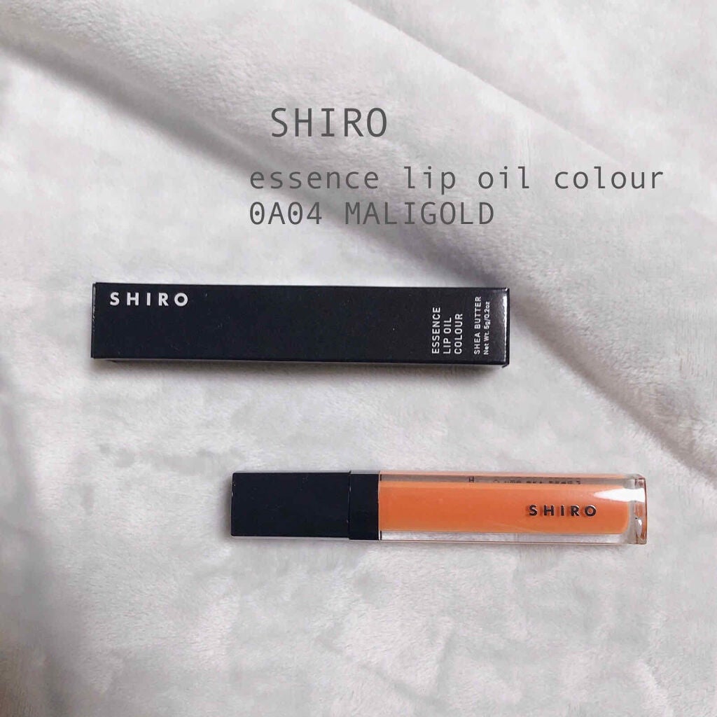 エッセンスリップオイルカラー/SHIRO/リップオイルを使ったクチコミ(1枚目)