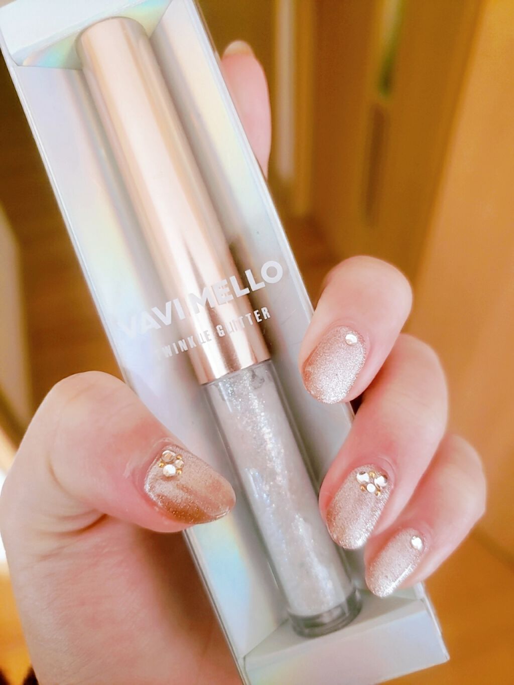 トゥインクルグリッター/VAVI MELLO/グリッターを使ったクチコミ（1枚目）