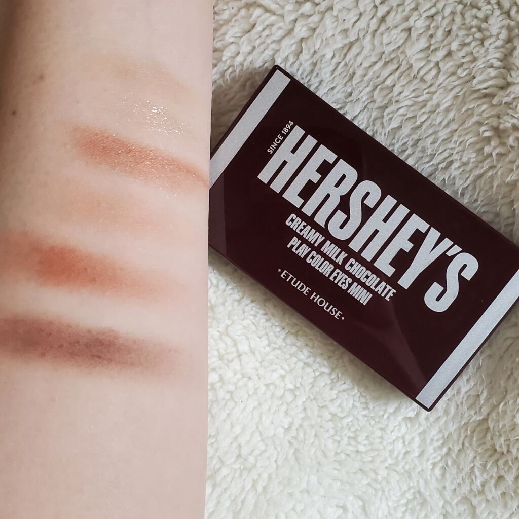 ハーシー プレイカラーアイズミニ/ETUDE/アイシャドウパレットを使ったクチコミ(3枚目)