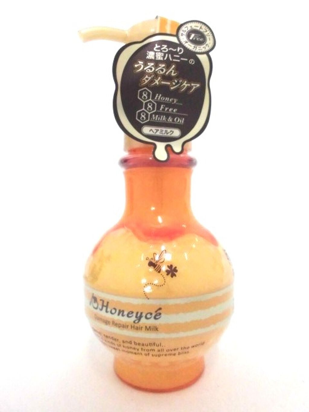 ダメージリペア ヘアミルク/ハニーチェ/ヘアミルクを使ったクチコミ(3枚目)