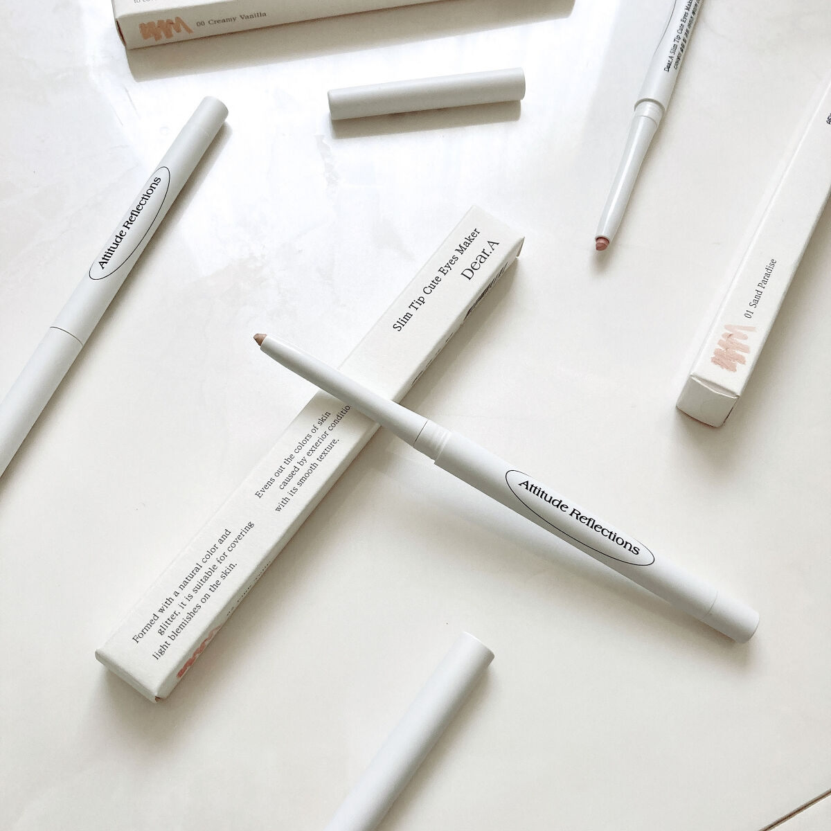  スリムチップキュートアイズメーカー/Dear.A/ペンシルアイライナーを使ったクチコミ（1枚目）