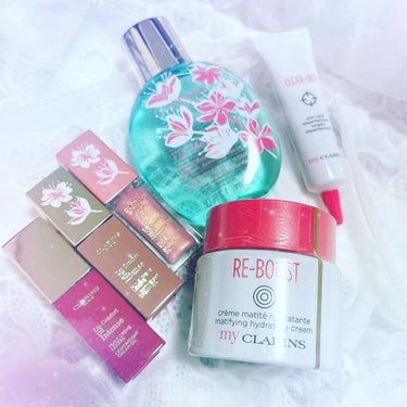 コンフォート リップオイル インテンス 05 インテンス ピンク(限定カラー)/CLARINS/リップグロスを使ったクチコミ（1枚目）