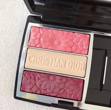 トリオ ブリック パレット＜ピュア グロウ＞/Dior/アイシャドウパレットを使ったクチコミ（3枚目）