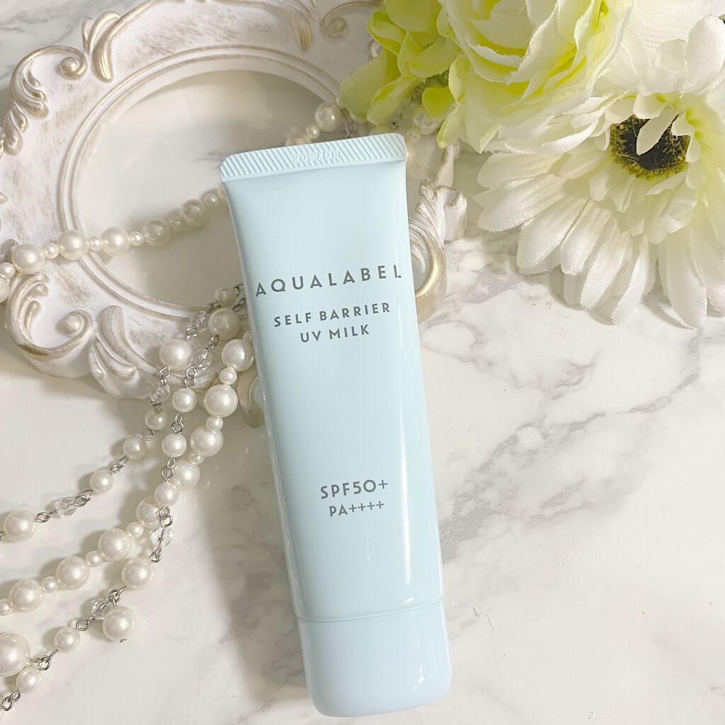 セルフバリア UV ミルク/アクアレーベル/乳液を使ったクチコミ(1枚目)