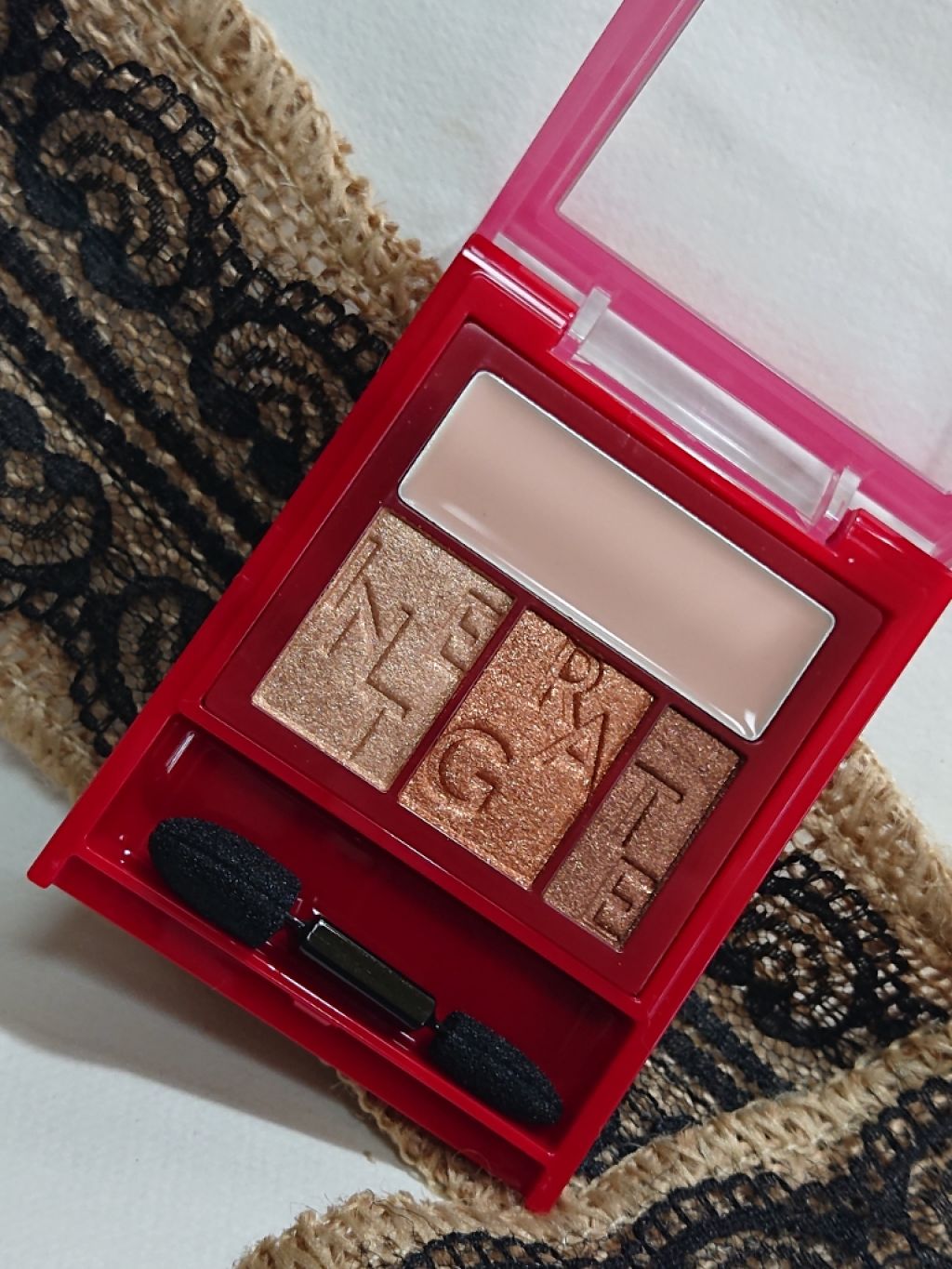 アクセントカラーアイズ CC/インテグレート/アイシャドウパレットを使ったクチコミ（2枚目）