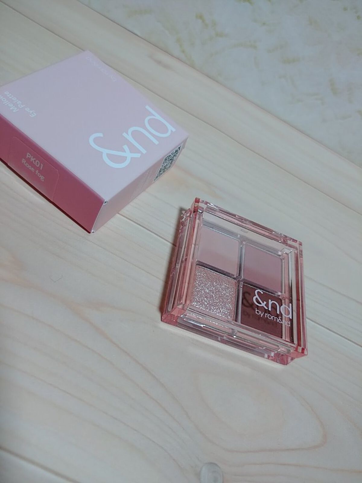 アンドバイロムアンド　メロウアイパレット/&nd by rom&nd/アイシャドウパレットを使ったクチコミ（1枚目）