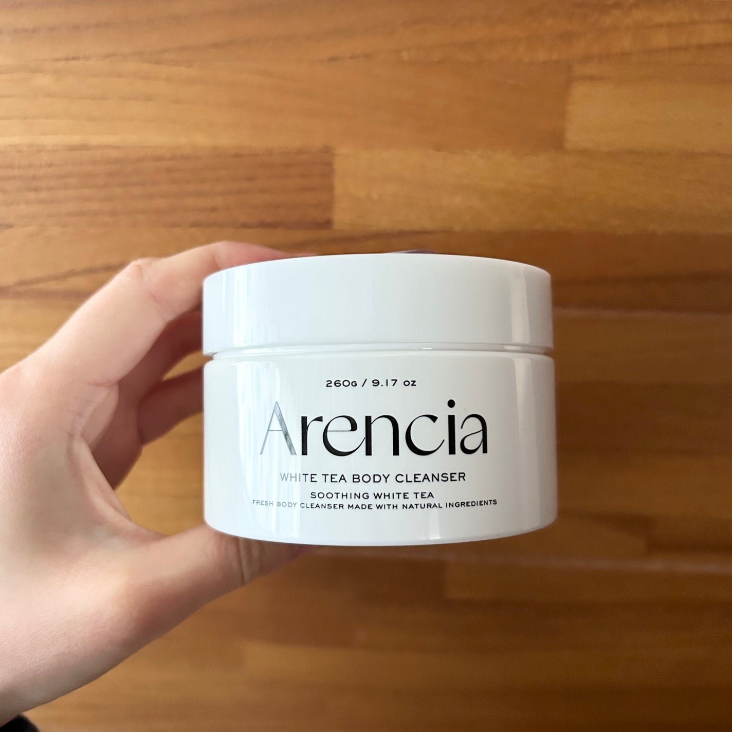 ボディもちソープ ホワイトティー/アレンシア/ボディソープを使ったクチコミ(1枚目)