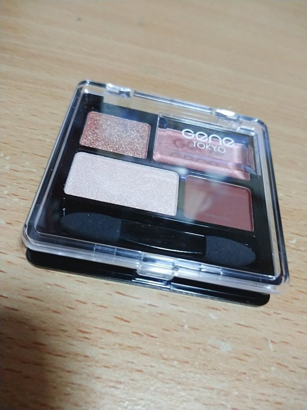 リラクシーアイシャドウ/GENE TOKYO/アイシャドウパレットを使ったクチコミ（1枚目）