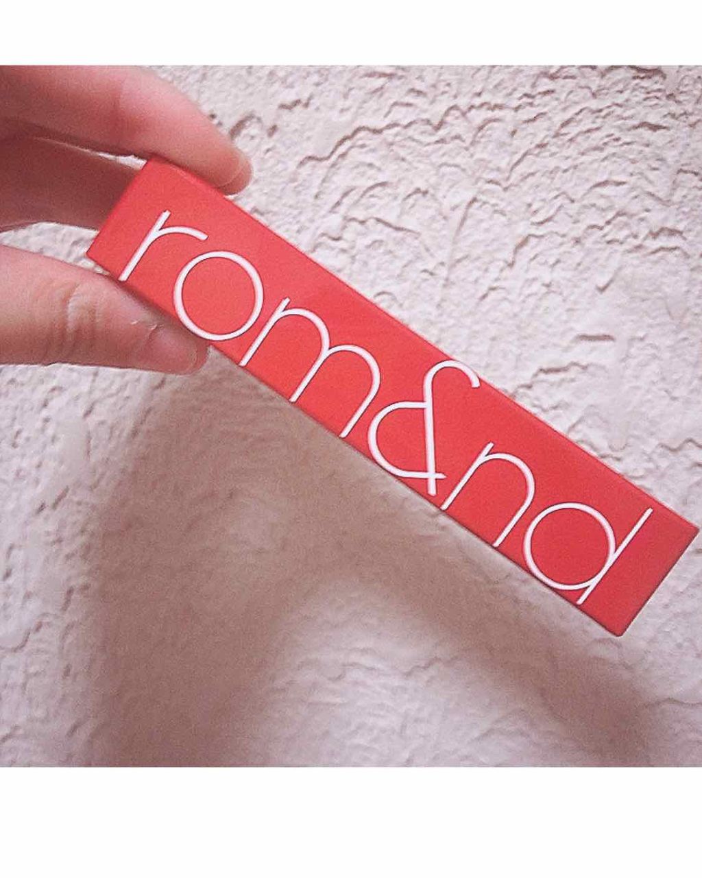 ジューシーラスティングティント/rom&nd/リップティントを使ったクチコミ(1枚目)