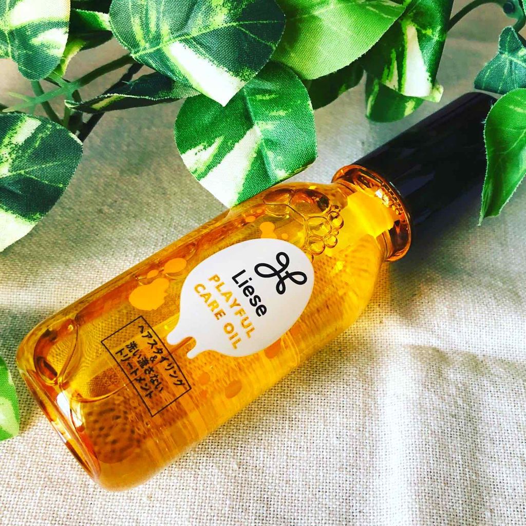 プレイフルケアオイル/リーゼ/ヘアオイルを使ったクチコミ(1枚目)