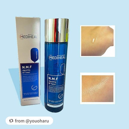 N.M.F アクアリング エフェクト トナー/MEDIHEAL/化粧水を使ったクチコミ(2枚目)