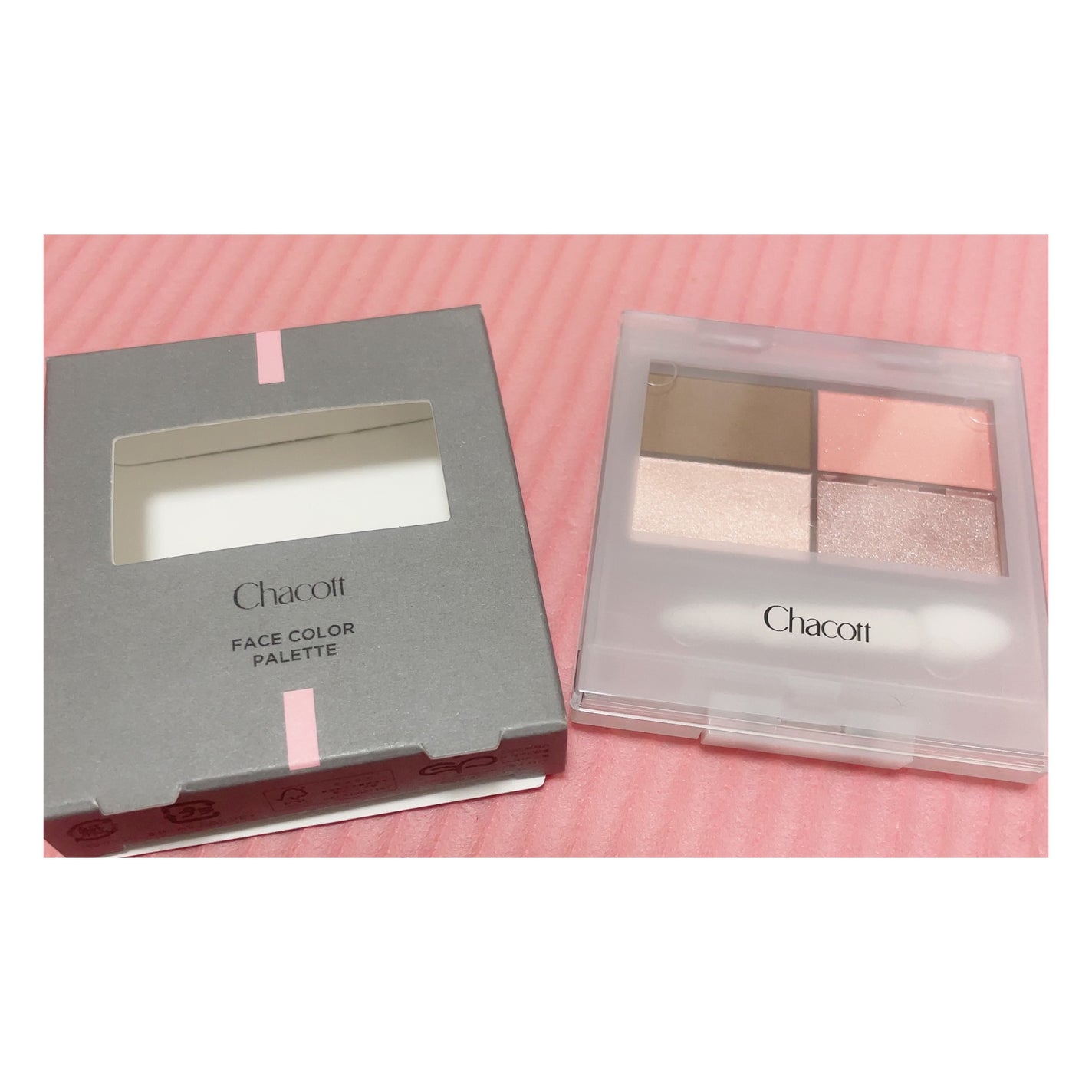 フェイスカラーパレット/チャコット・コスメティクス/アイシャドウパレットを使ったクチコミ(1枚目)