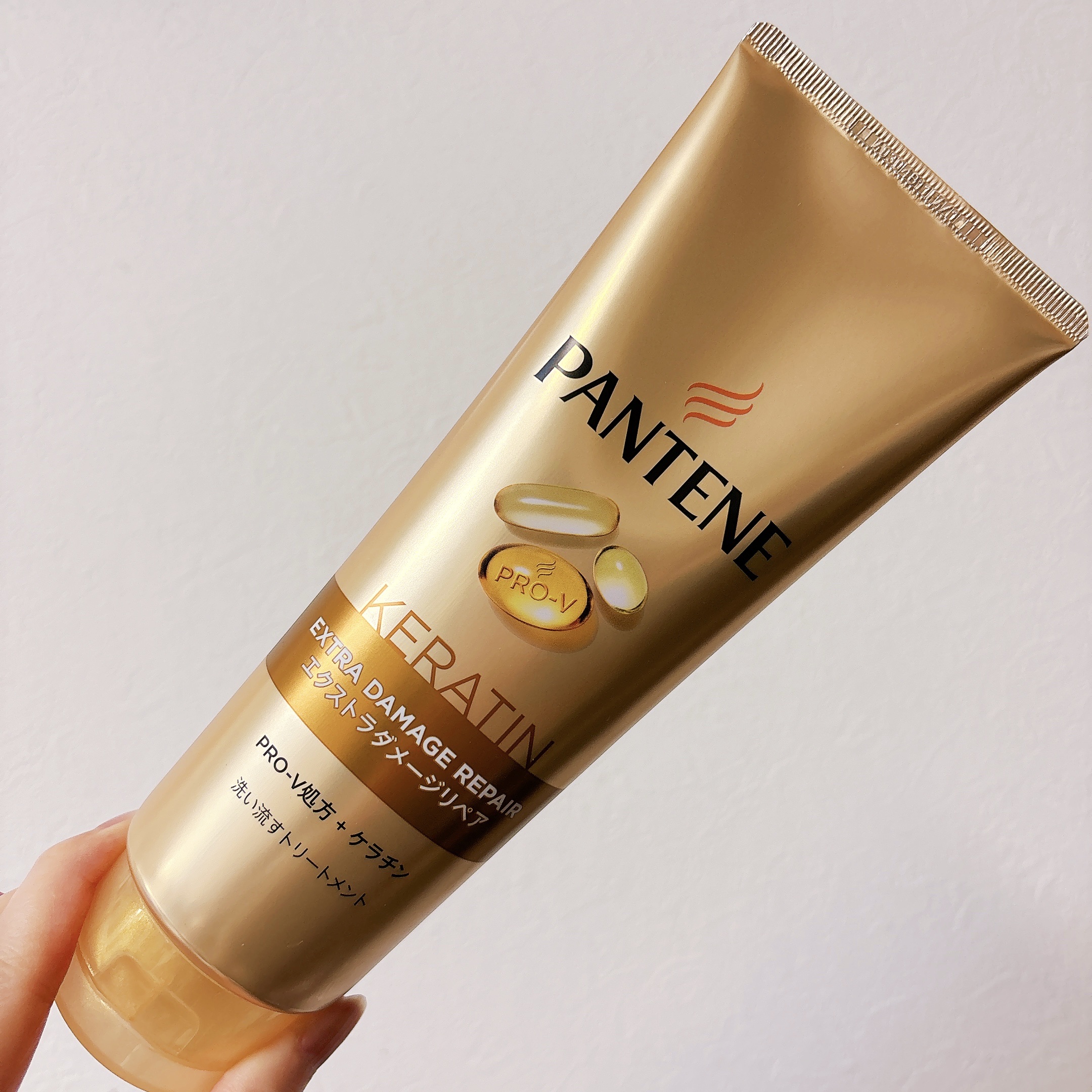 エクストラダメージリペア 洗い流すトリートメント 300g/パンテーン/洗い流すヘアトリートメントを使ったクチコミ（1枚目）