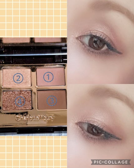 ラグジュアリーパレット/Charlotte Tilbury/アイシャドウパレットを使ったクチコミ(3枚目)